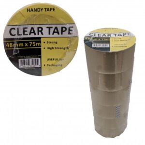 48mm x 75m Clear Tape image