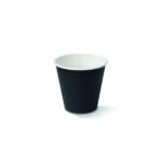 6 Oz Black Single Wall Coffee Cups image