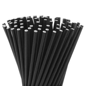 Regular Black Straws image