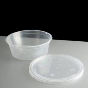 Round Sauce Containers With Lids (60ml) image