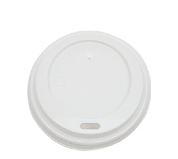 WHITE COFFEE CUP LIDS IMAGE