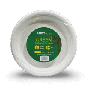 9" Round Plates 50 Pcs x 10 Pks