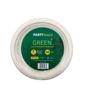 7" (175mm) Round Plate 50 Pcs x 10 Pks