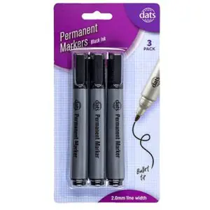 Black Permanent Marker