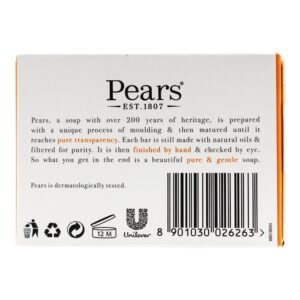 Pears Amber Soap 100g - Image 3