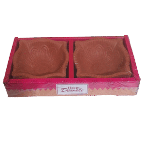 2 PC CHARMUKHI DIYA PLAIN