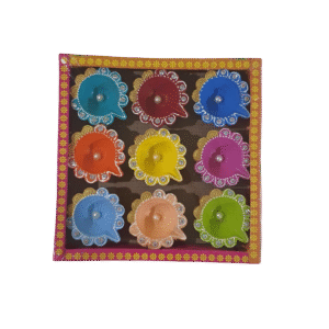 9 PC SMALL DIYA