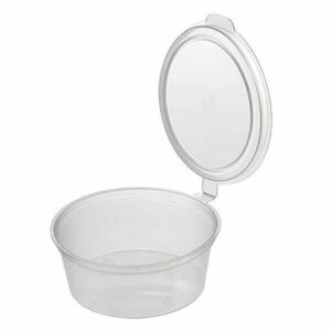 2 Oz (60ml) Round Sauce Container