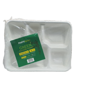 5 Compartment Plates