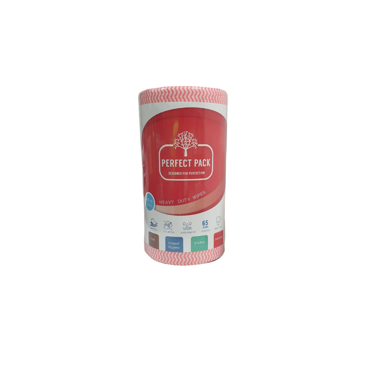 Heavy Duty Kitchen Wipes Red