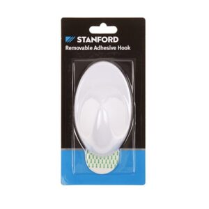 Hook Removable Adhesive Plastic 1Pk 110x65mm