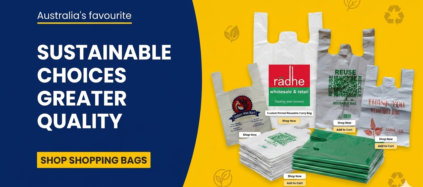 Plastic bags wholesale Australia including LDPE bags, polypropylene bags, resealable bags, retail packaging bags, food packaging supplies and industrial packaging solutions.