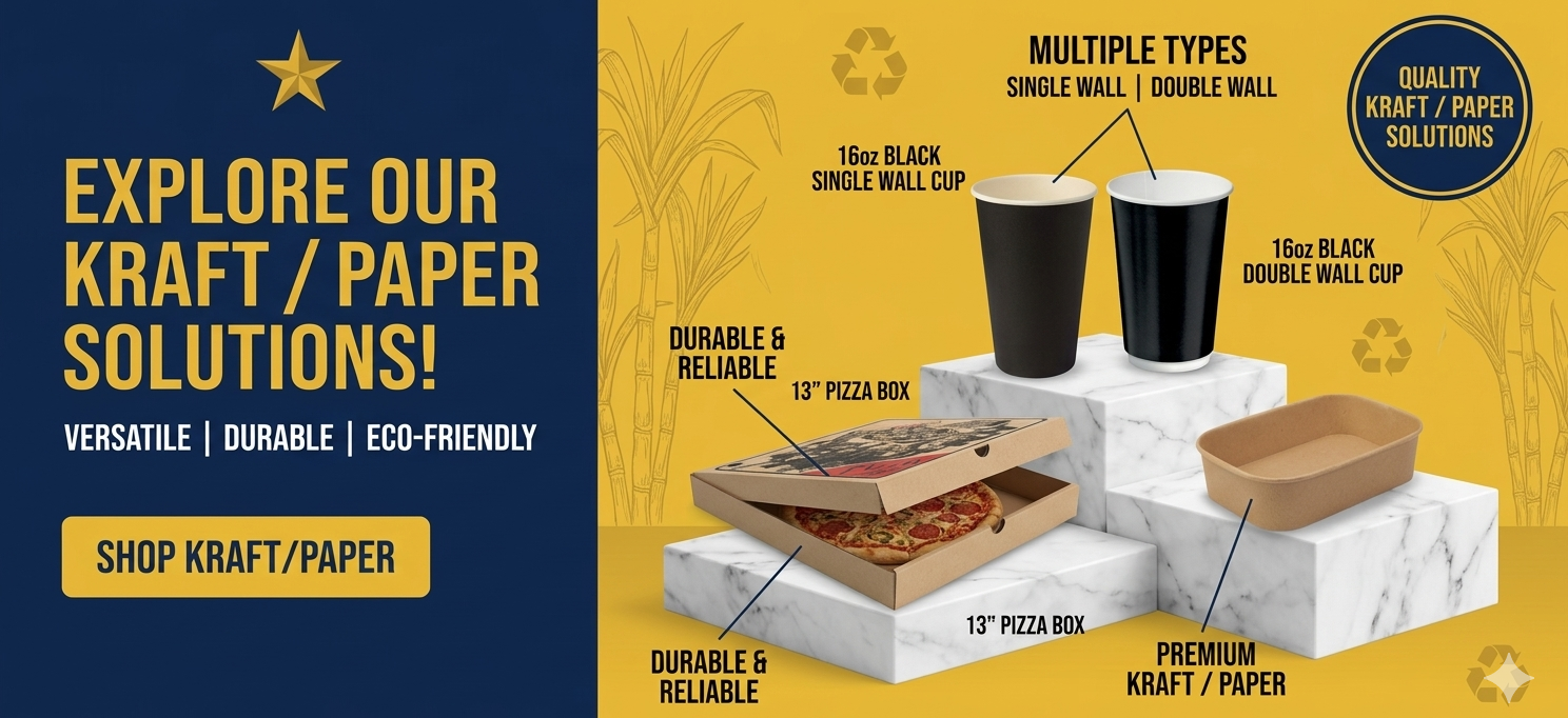 Kraft paper packaging wholesale Australia including kraft paper bags, food wrapping paper, paper packaging supplies and eco-friendly packaging solutions.