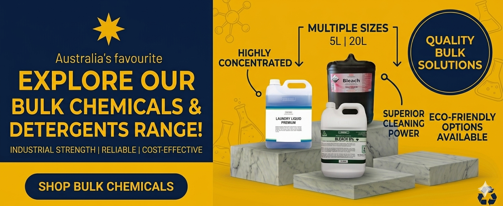 Bulk cleaning chemicals wholesale Australia including commercial cleaning chemicals, industrial cleaning solutions, janitorial products and workplace hygiene supplies.