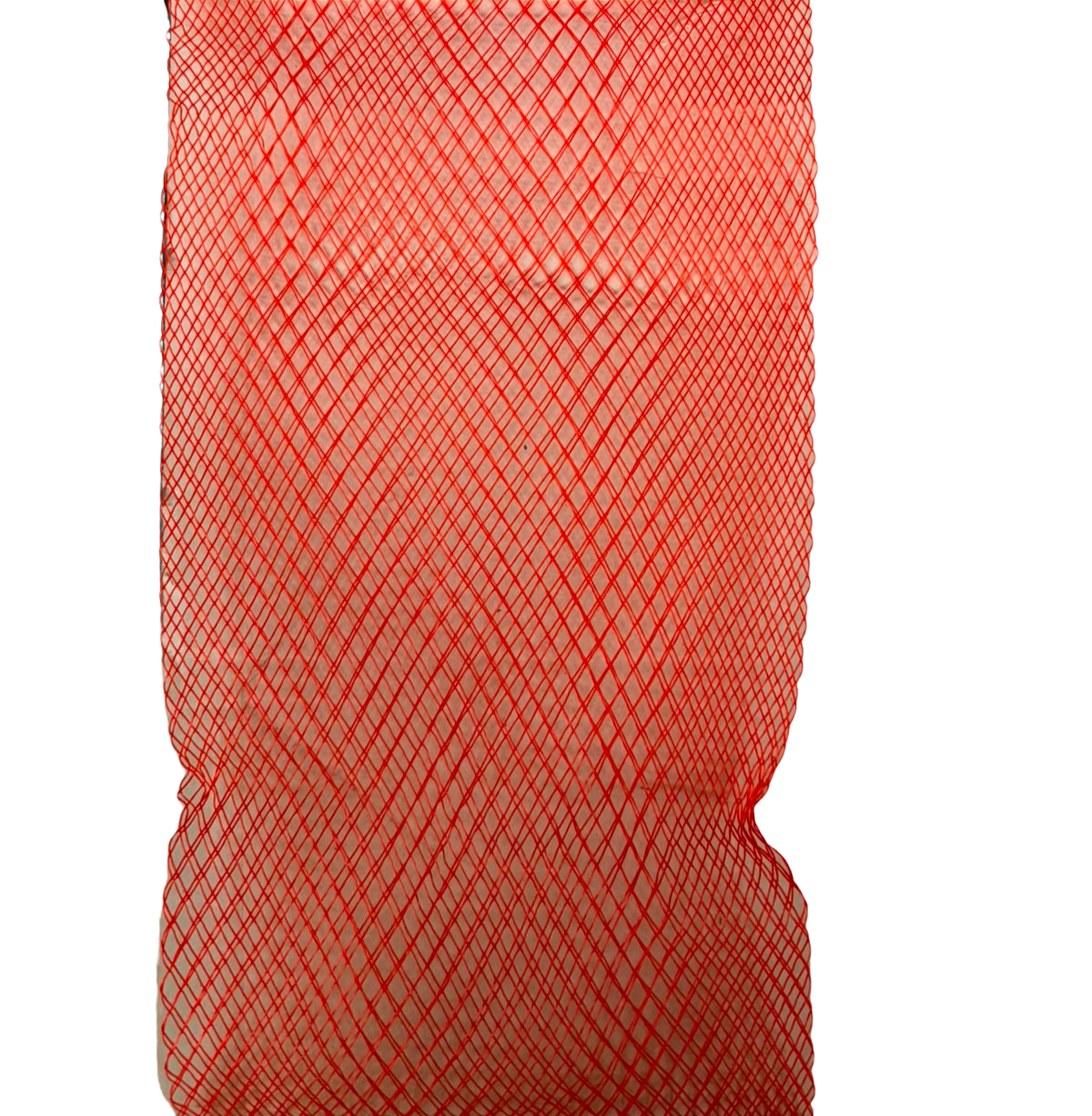 Plain Orange Mesh Net Bag for Packaging