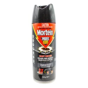MORTEIN 250g CRAWLING INSECT SURFACE SPRAY POWER GUARD 2X SPRAY EASY REACH