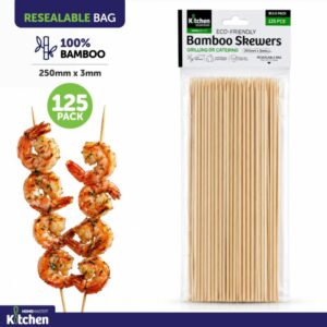 Bamboo Skewers 25cm x 3mm - Image 1