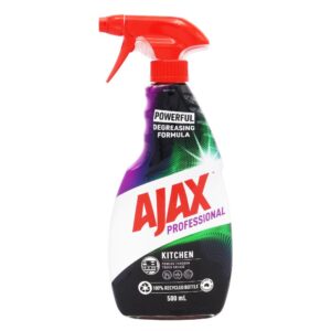 Ajax 500ml Kitchen Spray Professional Powerful Degreasing Formula